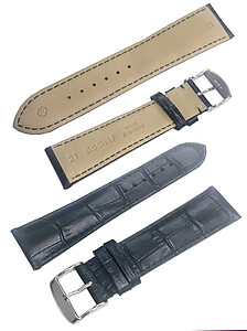 Rochet 21mm Calf Alligator grained Lather Strap Code: 7392101STHY-S 