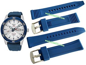 SEIKO 22mm Original Rubber Strap for SRP781, SRP783 & SRP785 Code: R00H017J0 Color: Blue