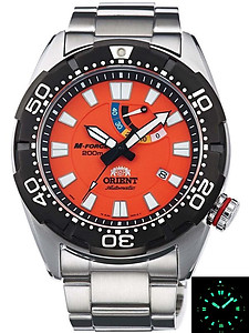 ORIENT M-FORCE Automatic Power Reserve Diver's 200M SEL0A003M (WV0201EL)