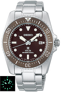 SEIKO PROSPEX Solar Mid Size Diver's 200M SNE571P1 