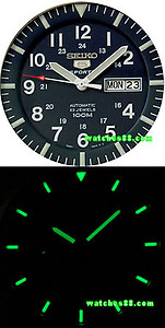 SEIKO 5 Sport 100M Automatic Military Collection SNZG11K1