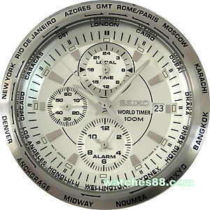 SEIKO Criteria World Timer Alarm Multi-Function SPL013