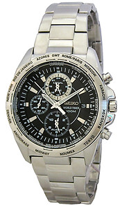 SEIKO Criteria World Timer Alarm Multi-Function SPL017