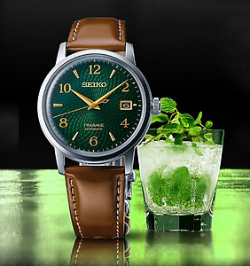 SEIKO PRESAGE Cocktail - the Mojito Automatic SRPE45J1