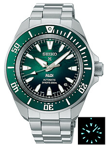 SEIKO PROSPEX New Samurai PADI Diver's 200M Automatic SRPL53K1