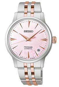 SEIKO PRESAGE Ladies Cocktail - Springtime Sakura Limited Edition 9,000pcs SRPM06J1