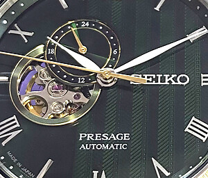 SEIKO PRESAGE ZEN GARDEN SAKURA BONSAI Open heart Automatic SSA463J1