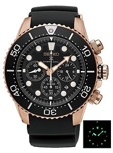 SEIKO PROSPEX SOLAR  Chronograph Diver's 200m SSC786P1