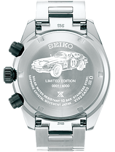 SEIKO PROSPEX Solar Speedtimer DATSUN 240Z Limited Edition 4000pcs Sapphire Chronograph SSC957P1