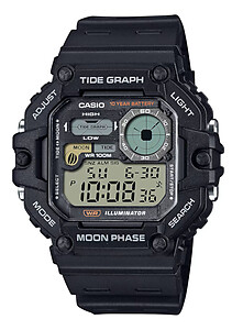 CASIO Tide Graph Digital 100m WS-1700H-1AV
