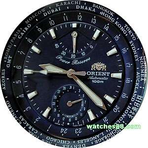 ORIENT Tourist GMT World-Time Power Reserve Automatic CFA02002D