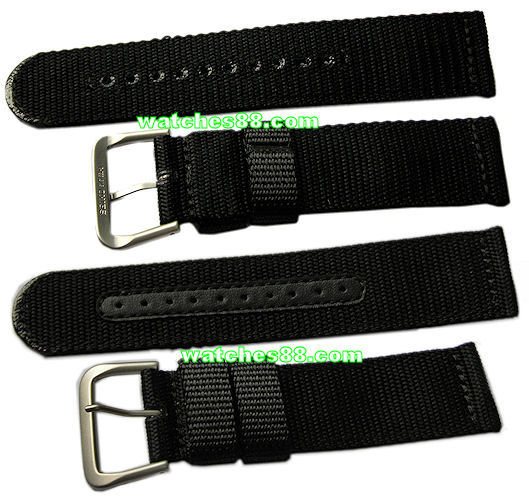 watches88. Seiko 22mm Genuine Nylon Strap for SNDA20, SNDA21, SNDA23,  SNDA25, SNDA57, etc.