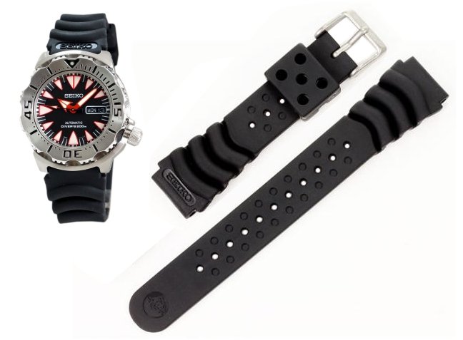 vækstdvale Stor mængde national flag watches88. SEIKO 20mm Diver rubber strap V- type for SRP313 Code: 4HX0JB