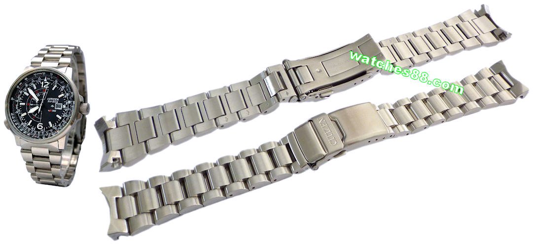 CITIZEN 22mm Stainless Steel Bracelet CITIZEN PROMASTER SKY Eco-Drive BJ7010 &  BJ7019 Code: 59-T00276
