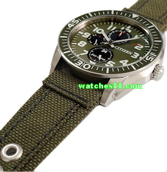 CITIZEN Eco-Drive Gents Military Dress Collection AP4011-01W