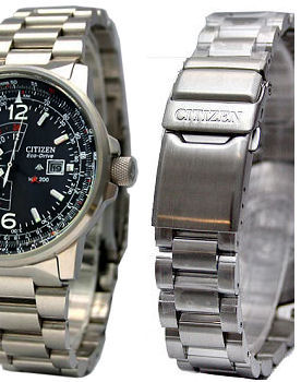 CITIZEN 22mm Stainless Steel Bracelet CITIZEN PROMASTER SKY Eco-Drive BJ7010 &  BJ7019 Code: 59-T00276