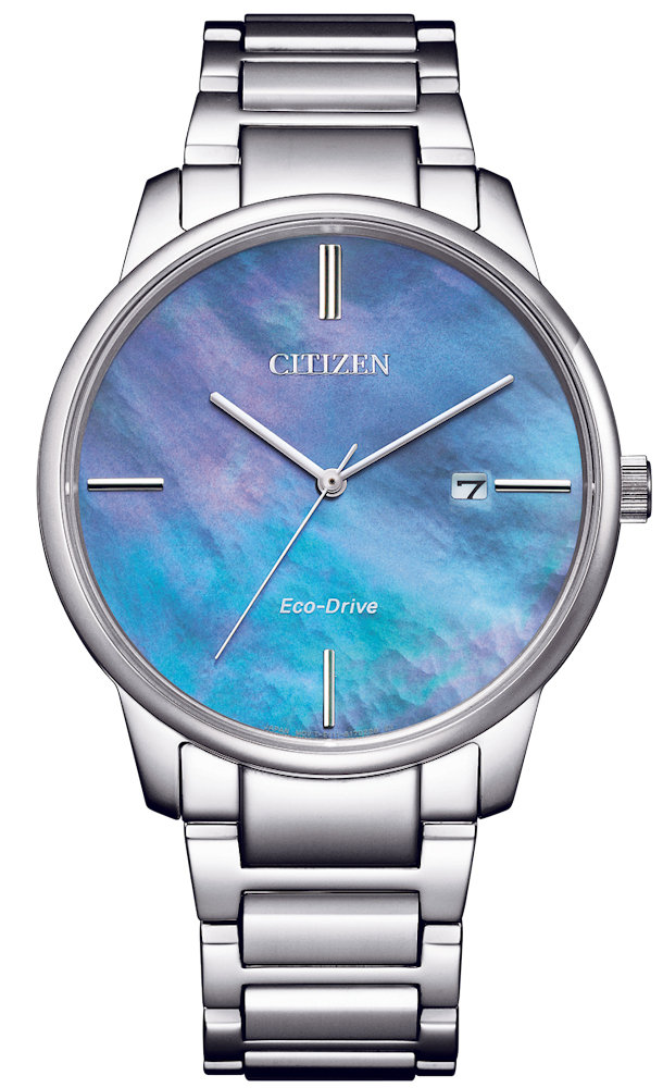 CITIZEN Eco-Drive Mother of Pearl Gents Collection BM7520-88N