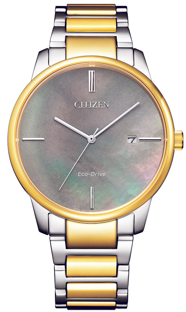CITIZEN Eco-Drive Mother of Pearl Gents Collection BM7524-87Y  