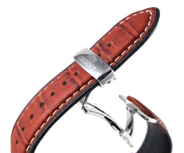 ORIENT 20mm Genuine Leather for CFM00005D Code: QUDDBASC Color: Brown