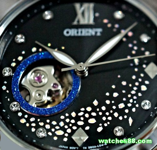ORIENT Blue Moon Fashionable Automatic Happy Stream Collection - Open Heart FDB0A007B