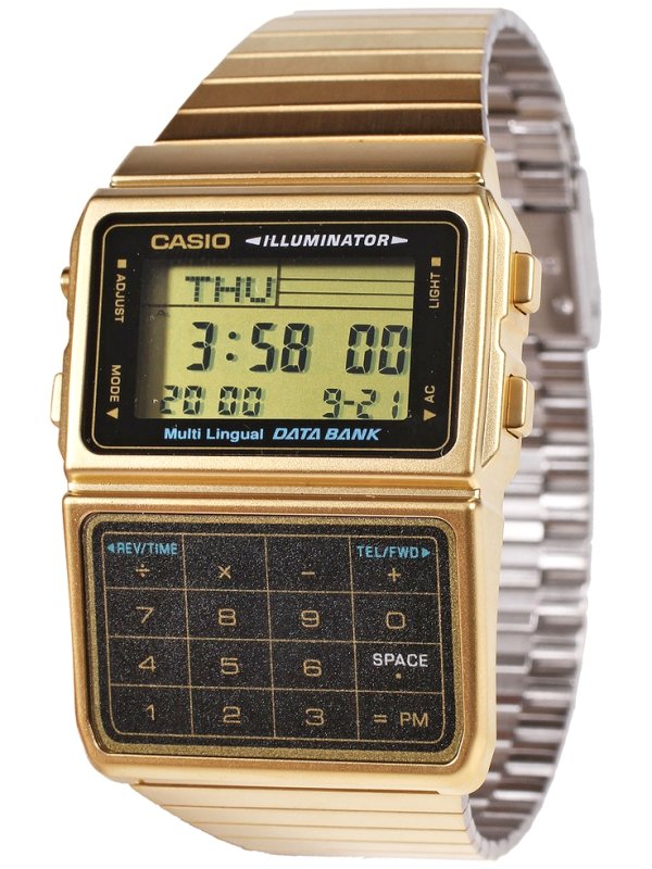CASIO DATA BANK Gold Collection BC-611G-1DF