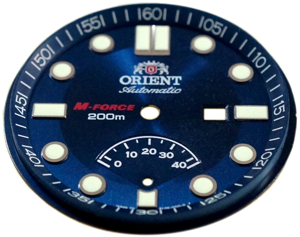 Genuine ORIENT Dial for M-FORCE Beast Diver's 200M SEL06001D Code: ELL06-000DST-Q Color: Blue