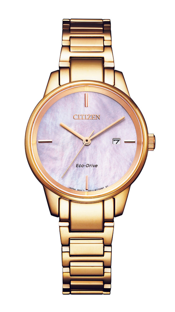 CITIZEN Eco-Drive Mother of Pearl Ladies Collection EW2593-87Y