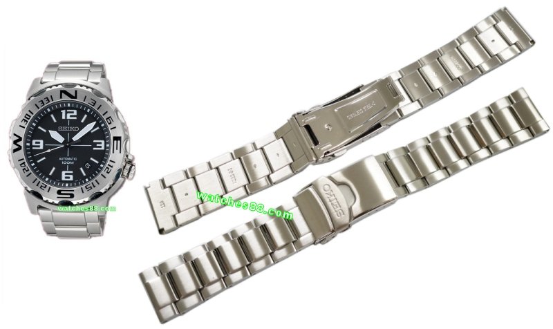 Seiko 22mm Solid Stainless Steel Bracelet for SRP441, SRP443 & etc. Code: M0ES124