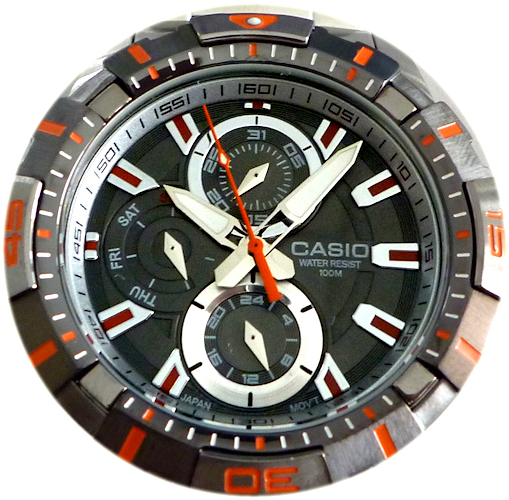 watches88. CASIO Diver Look Multi Hands MTD-1071D-1A2V