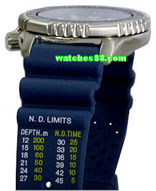 Citizen Promaster Diver’s Rubber Strap 20mm for NY0040, NY0046, NY0054, NY0055, NY2300 & etc. Code : 59-G0069 Color: Blue