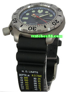 Citizen Promaster Diver’s Rubber Strap 20mm for NY0040, NY0046, NY0054, NY0055, NY2300 & etc.  code:  59-L7334