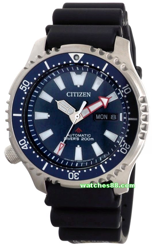 watches88. CITIZEN PROMASTER Fugu Limited Edition 999pcs Diver's 200m  Automatic NY0081-10L