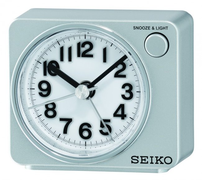 Watches88 Seiko Alarm Clock Qhe100s, Flashing Alarm Clock