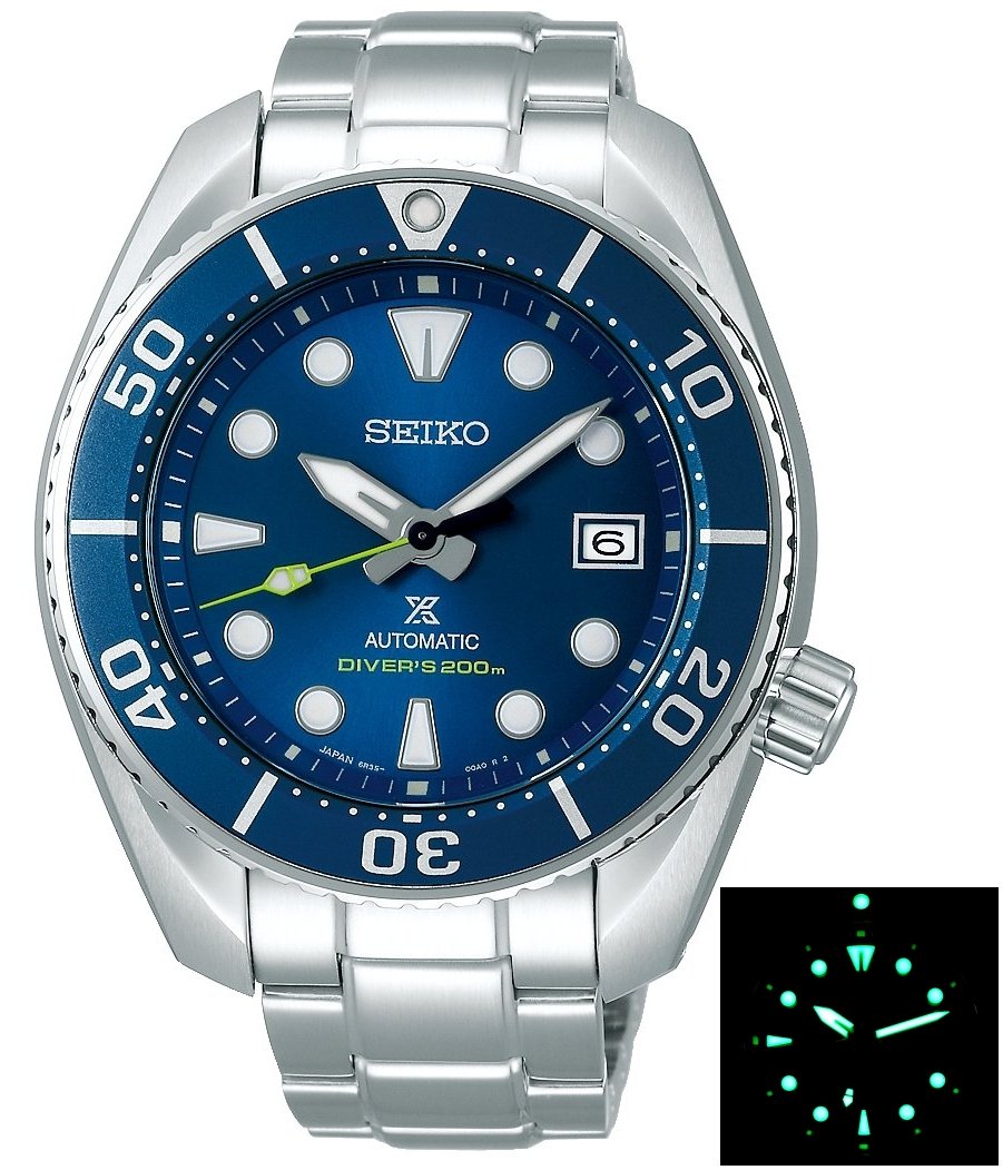 watches88. SEIKO PROSPEX Sumo Limited Edition 1000pcs Diver's 200M  Automatic SBDC113