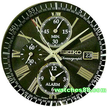 Seiko Classic Alarm Chronograph Sapphire Collection SNAE31P2