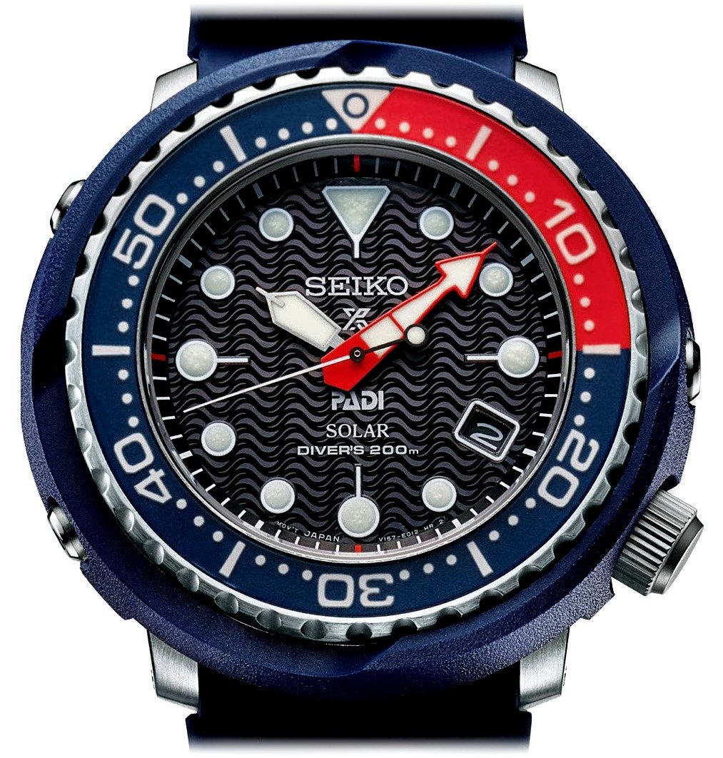 seiko padi solar diver's 200m