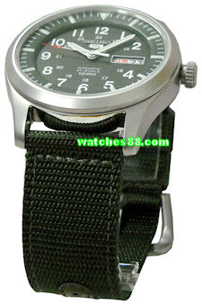 Seiko 22mm Genuine Nylon Strap for SNDA20, SNDA21, SNDA23, SNDA25, SNDA57, SNZG07, SNZG09, SNZG11, SNZG13, SNZG15 & etc. Color: Green Code: 4A212JL