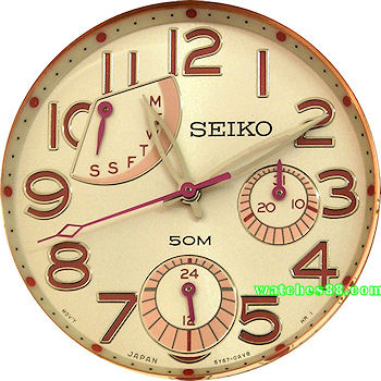 Seiko Criteria Mid-size Multi-hand Calendar SPA836P1
