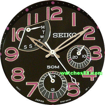 Seiko Criteria Mid-size Multi-hand Calendar SPA837P1