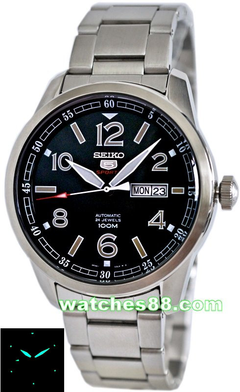 watches88. SEIKO 5 Sports 100M Automatic SRP619K1