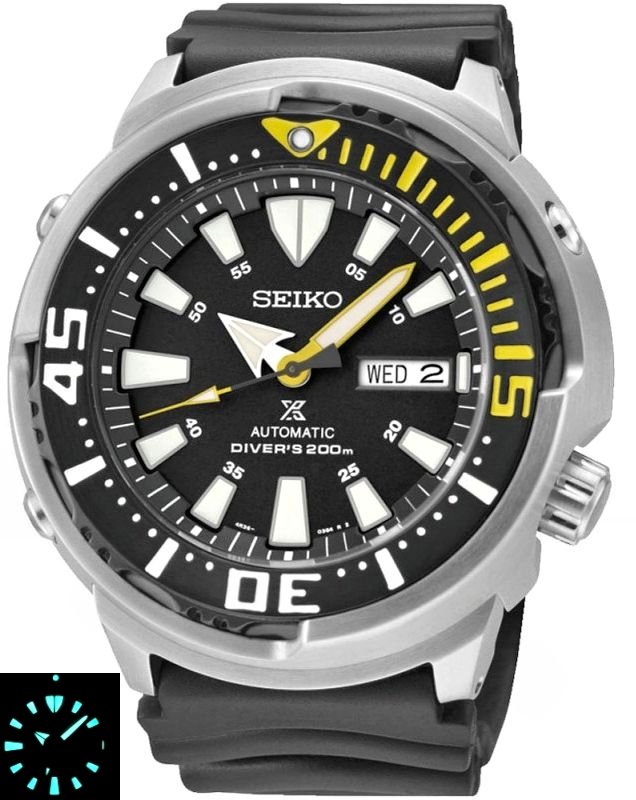 watches88. SEIKO PROSPEX Diver's 200M Automatic SRPE87K1