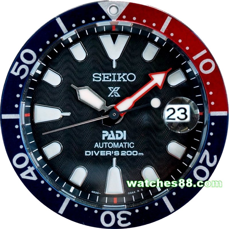 watches88. SEIKO PROSPEX PADI Mini-Turtle Diver's 200m Automatic SRPC41K1