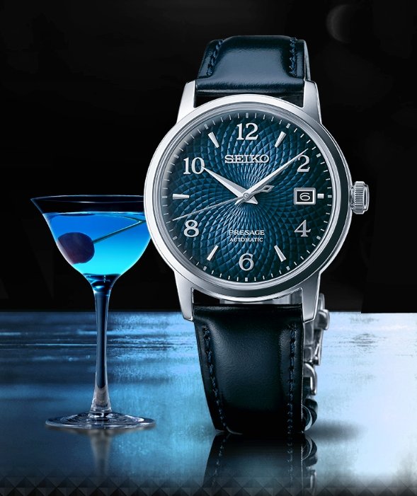SEIKO PRESAGE Cocktail - the Old Clock Automatic SRPE43J1