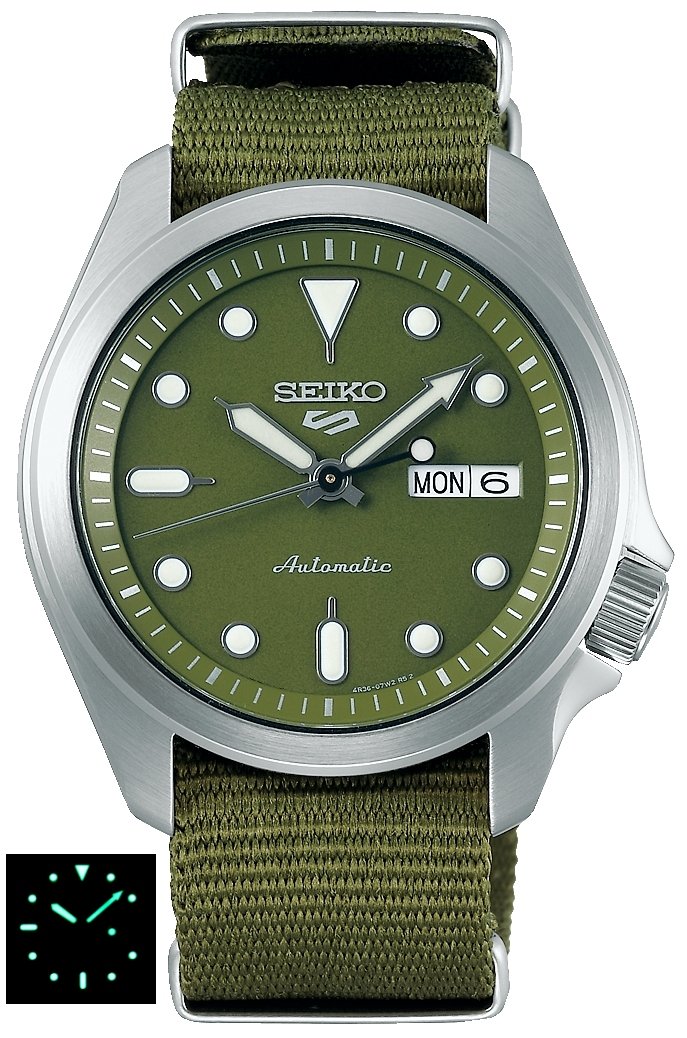 Seiko 5 sports power reserve clearance