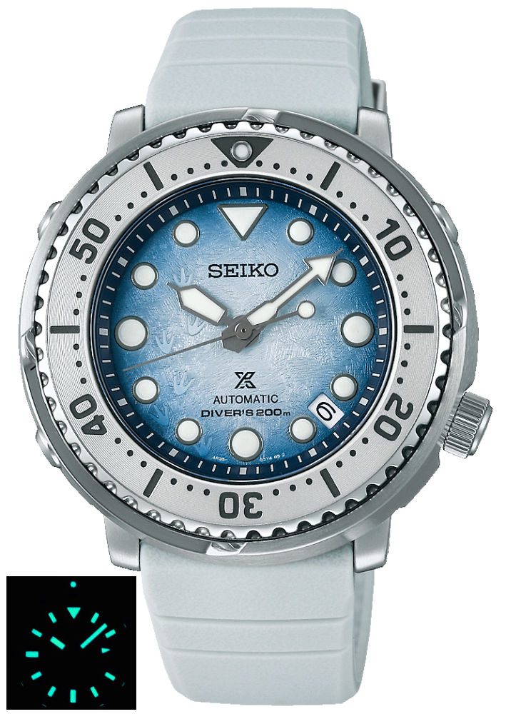 SEIKO PROSPEX Save the Ocean - Antarctica Edition Diver's 200M Automatic SRPG59K1
