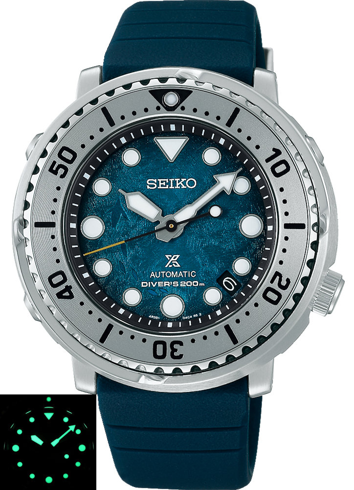 SEIKO PROSPEX Save the Ocean Antarctica -Penguin Edition Diver's 200M Automatic SRPH77K1