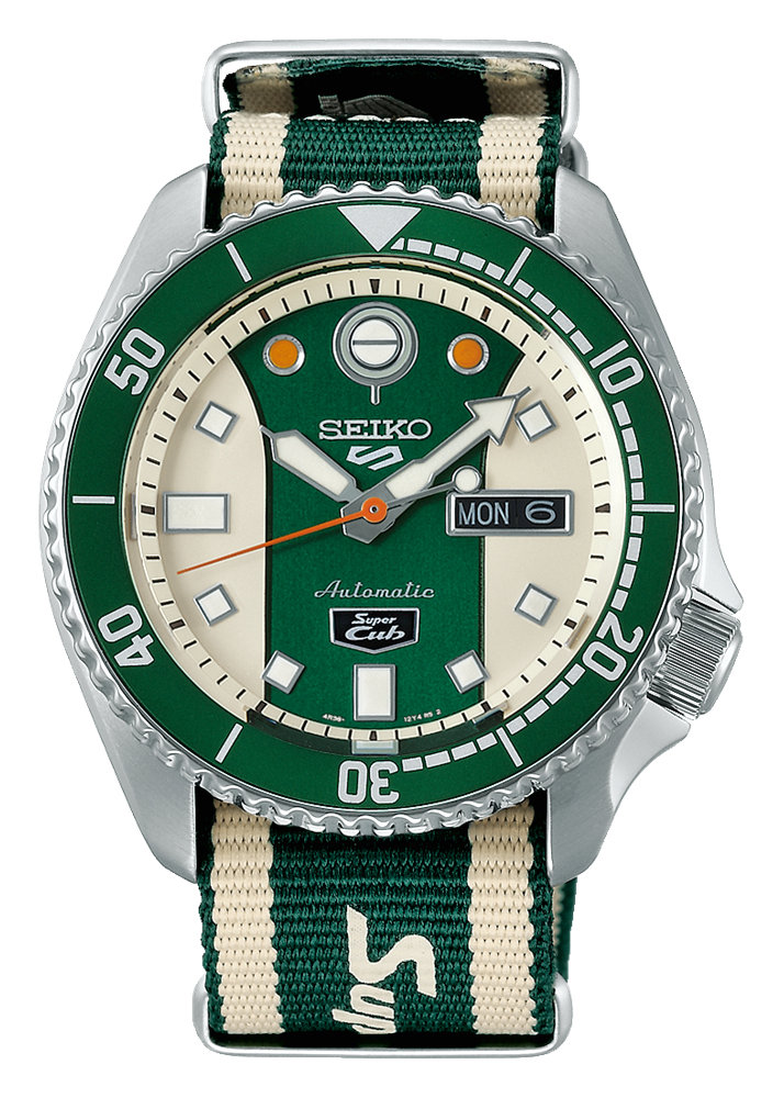 watches88. SEIKO 5 Sports Super Cub Limited Edition 6,000pcs Automatic  SRPJ49K1