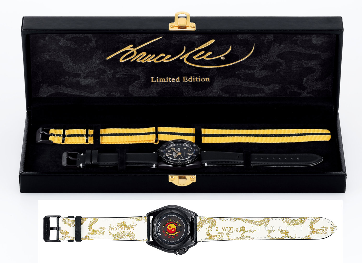 SEIKO 5 Sports Bruce Lee Limited Edition Limited edition of 15,000pcs Automatic SRPK39K1