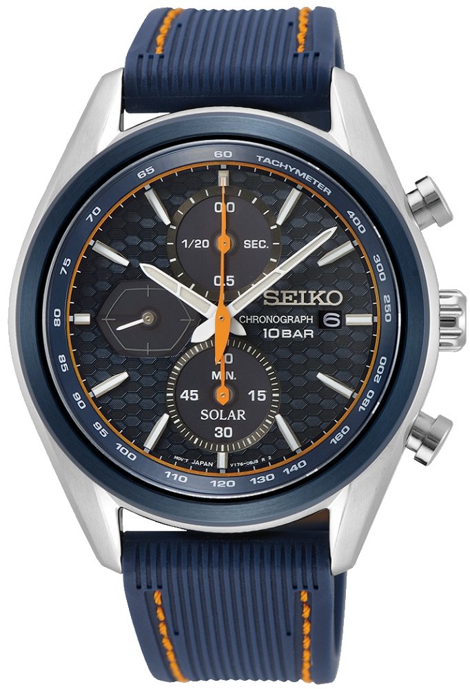 watches88. SEIKO SOLAR Chronograph 100m SSC775P1