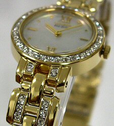 CITIZEN Eco-Drive Ladies Crystal Collection EW9142-70D